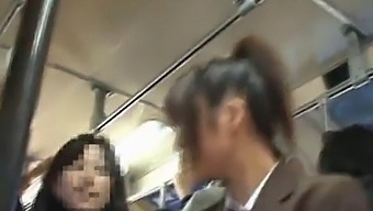 A Japanese Girl Engages In Public Intercourse