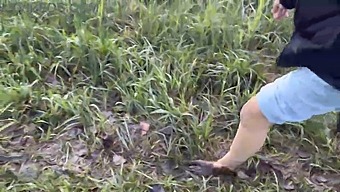 Strolling In A Marshy Terrain Without Shoes - Dirty Soles