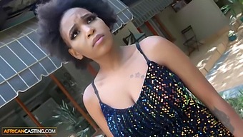 Black Model Audition Turns Into Intense Interracial Sex Session