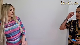 Stepmom And Friend Engage In Steamy Threesome With Oral And Blowjob