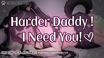 Dirty Talk And Rough Sex: A Young Girl Pleads With Her Daddy To Fuck Her Hard And Make Her Orgasm